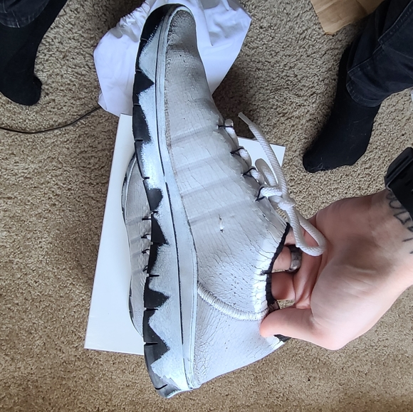 SOLD Maison Margiela Cracked Sneakers - Picture 5 of 7